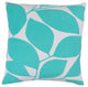 Surya Somerset SMS-008 18"x18" Pillow Kit, Ivory/Mint