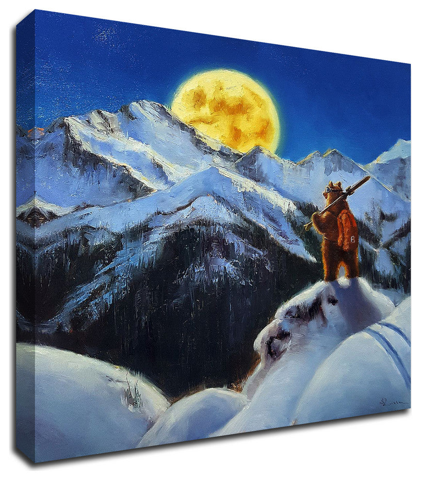 Night Patrol 2 by Lucia Heffernan, Print on Canvas, 24"x24"