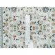 White 250 KPSI Pure Wool Hand Knotted Nain Design XL Runner Rug 2'8"x16'7"