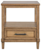 Martha Stewart Salina Accent Cabinet, Bed, Nightstand, Almond, Nightstand