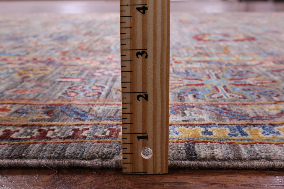 Handmade Persian Tabriz Wool Rug 5' 6" X 8' 3" - Q12213