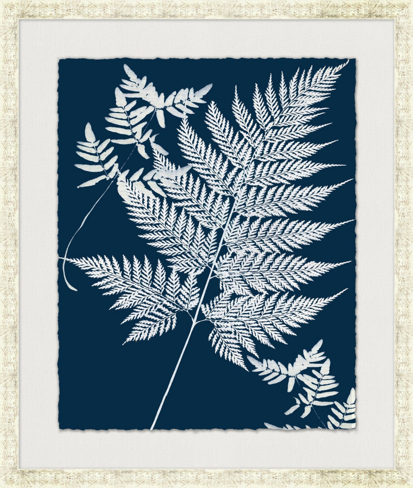 Layered Fernon Indigo 2, Giclee Reproduction Artwork