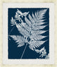 Layered Fernon Indigo 2, Giclee Reproduction Artwork