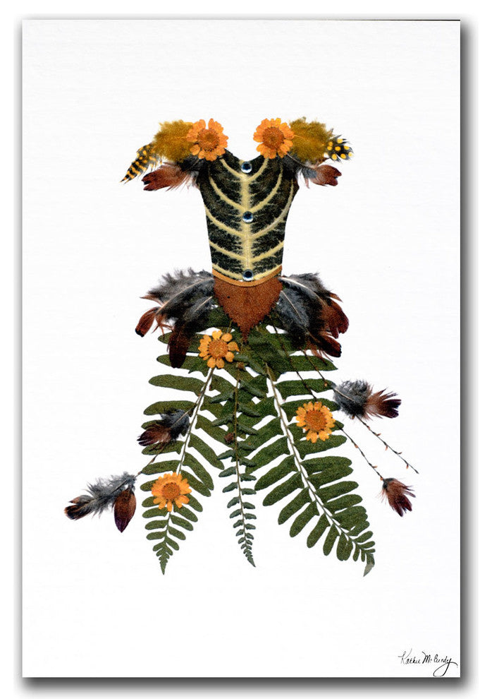 ''Thumbellina Cotillion in the Forest'' Canvas Art by Kathie McCurdy