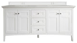 James Martin Palisades 72" Double Vanity, Without Top