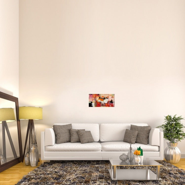 "Colors of Summer" Stretched Canvas Giclee by Arthur Pima, 24x12"