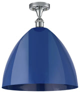 Innovations 516-1C-PC-MBD-16-BL 1 Light Semi-Flush Mount, Polished Chrome