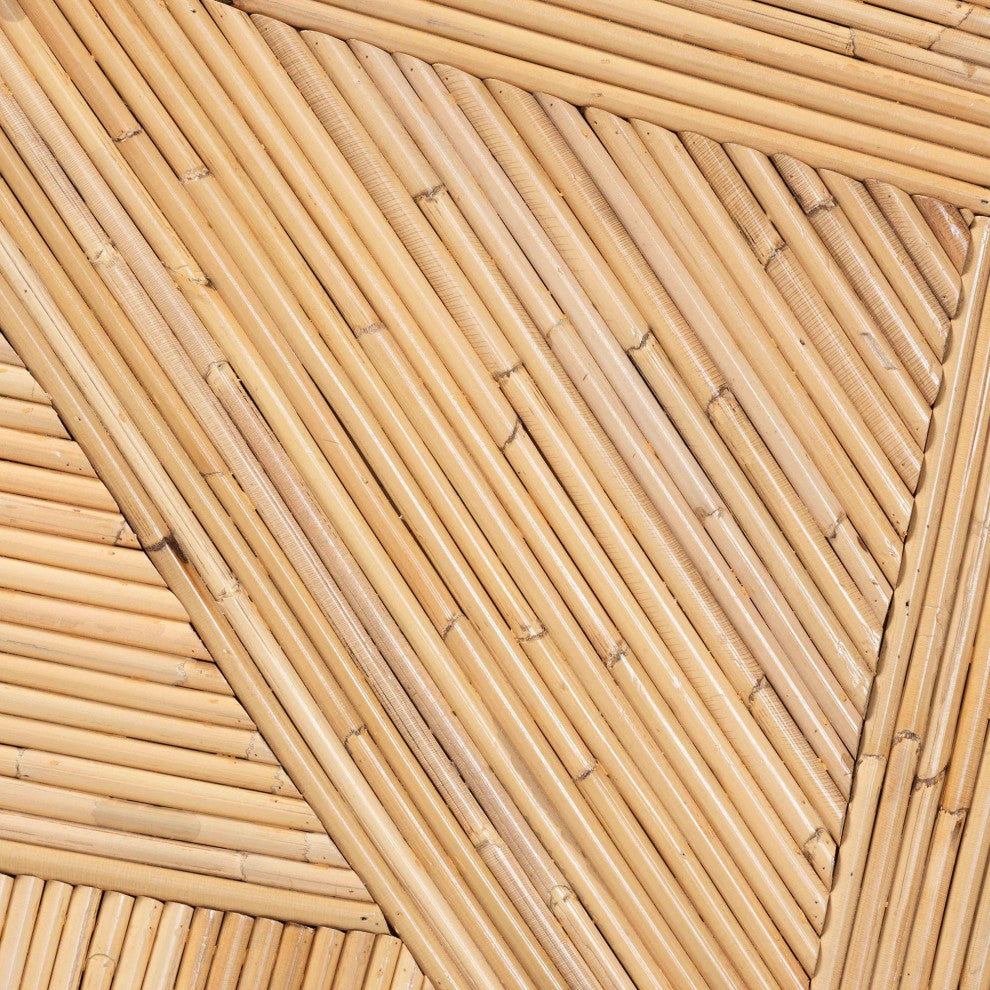 Natalia Natural Rattan End Table