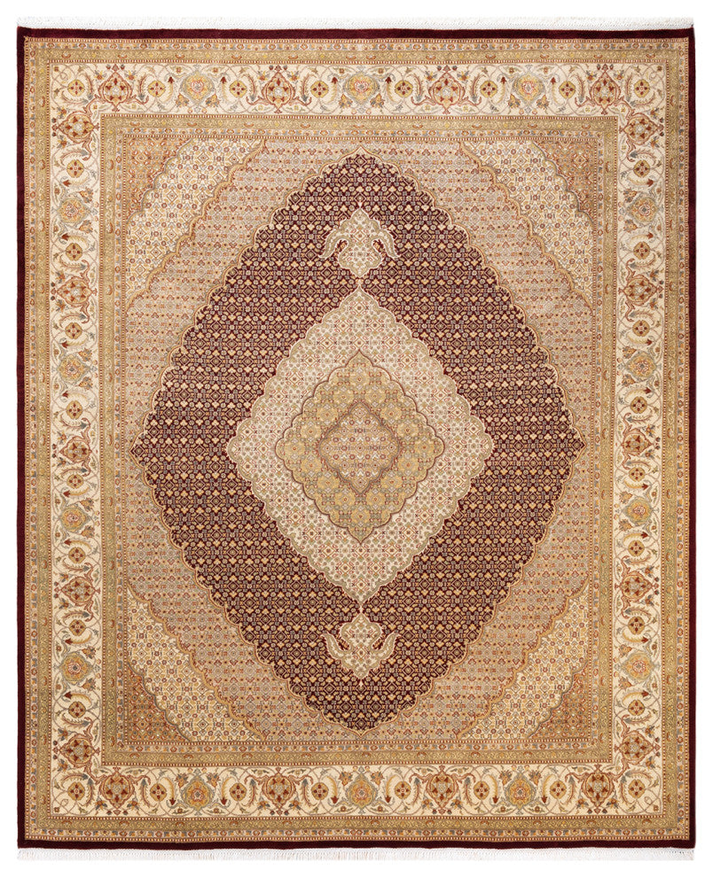 Mogul, One-of-a-Kind Hand-Knotted Area Rug Red, 8'2"x9'10"