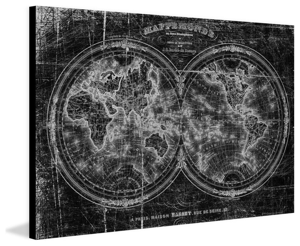 "Magnetic Curves 3" Print on Brushed Aluminum, 45"x30"