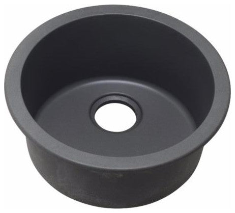 Elkay 18 1/8" One Bowl Drop In/Undermount Granite Kitchen Sink, ELG16FBGY0