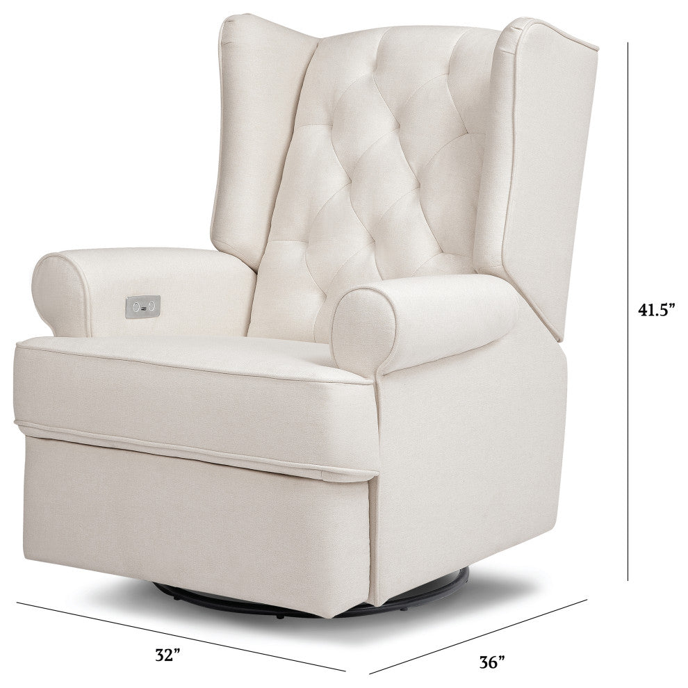 Harbour Electronic Recliner and Swivel Glider, Water Repellent/Stain Resistant