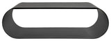 Hera Coffee Table, Black Metal