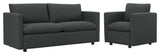 Activate Upholstered Fabric Sofa and Armchair Set by Modway