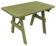 Pressure Treated Pine Traditional Picnic Table, Linden Leaf Stain, 5 Foot, No Umbrella Hole