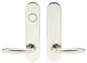 Summer Lever, Tubular Dummy Entry With Dummy Cylinder, Polished Stainless Steel