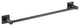 Ventus Bathroom 18" Towel Bar, Matte Black