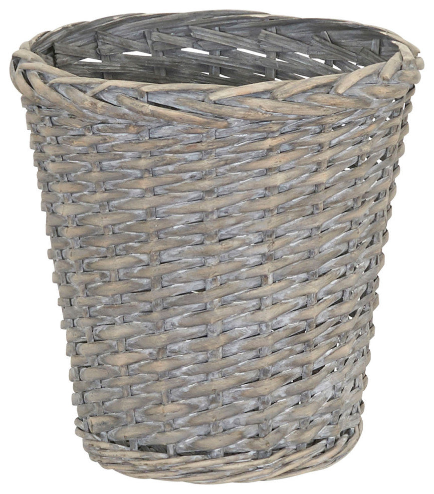Wicker Waste Basket