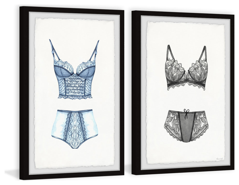 Beautiful Begins Underneath Diptych, 2-Piece Set, 30x45 Panels