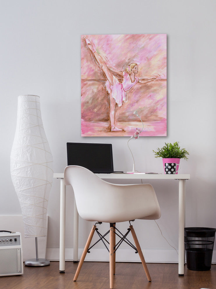 Marmont Hill, "Getting Ready" by Reesa Qualia Painting on Wrapped Canvas, 24x29