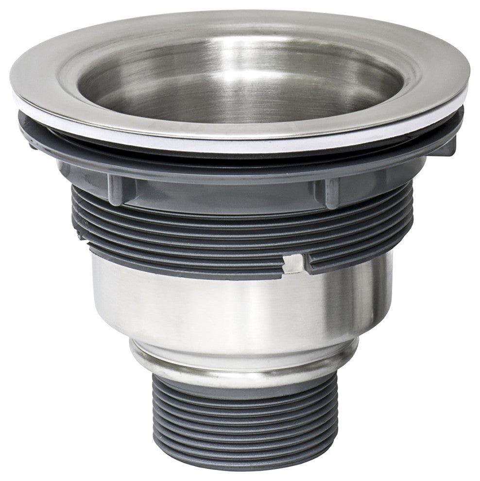 Ruvati RVA1025 Kitchen Sink Basket Strainer - Stainless Steel