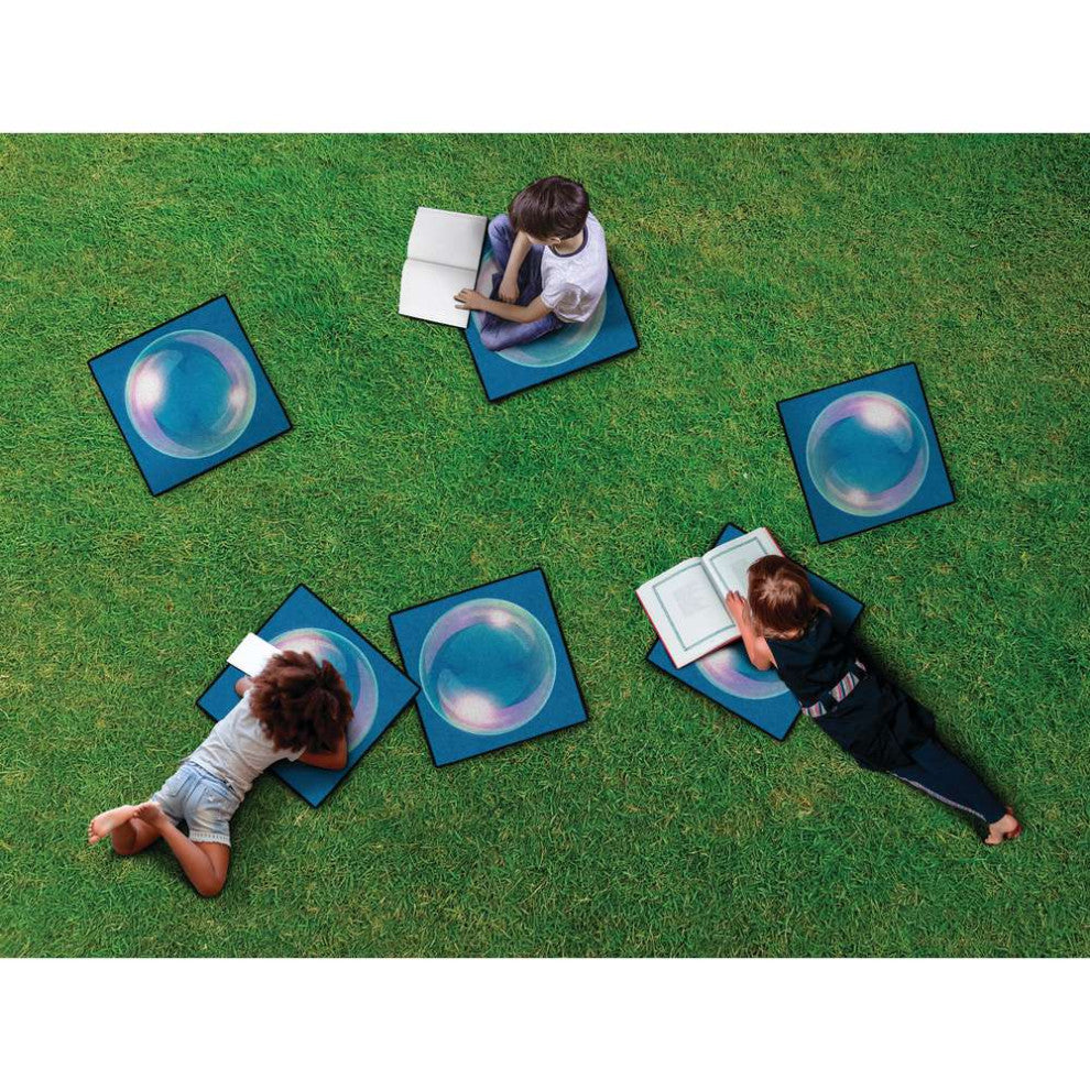 Flagship Carpets CW1848-15S12 Stay In Your Bubble, Set of 12
