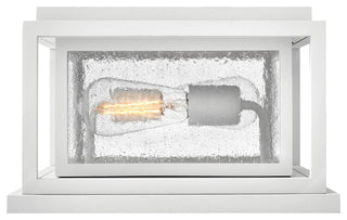 Hinkley Republic Small Pier Mount Lantern, Textured White