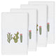 Mila 4 Piece Embellished Hand Towel Set