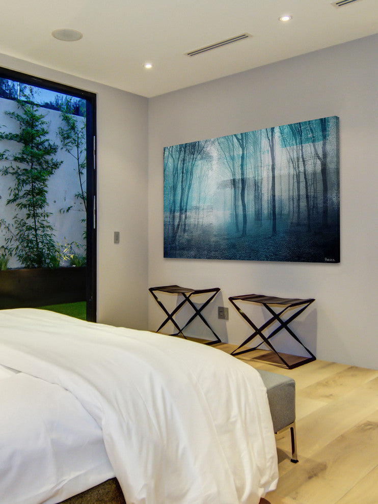 "Partial Light" Painting Print on Wrapped Canvas, 18"x12"