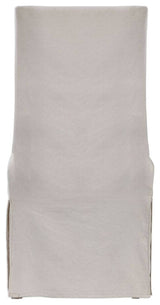 Uttermost Coley White Linen Armless Chair