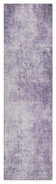 Machine Washable Indoor/Outdoor Chantille ACN1903 Violet 2'3" x 7'6" Runner Rug