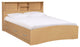 Better Home Products California Wooden Full Captains Bed, Beech, Maple
