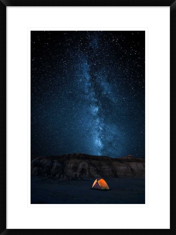 "The Sky Is My Blanket" Framed Digital Print by John Fan, 22x30"