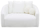 Hanim Cream Performance Fabric Daybed