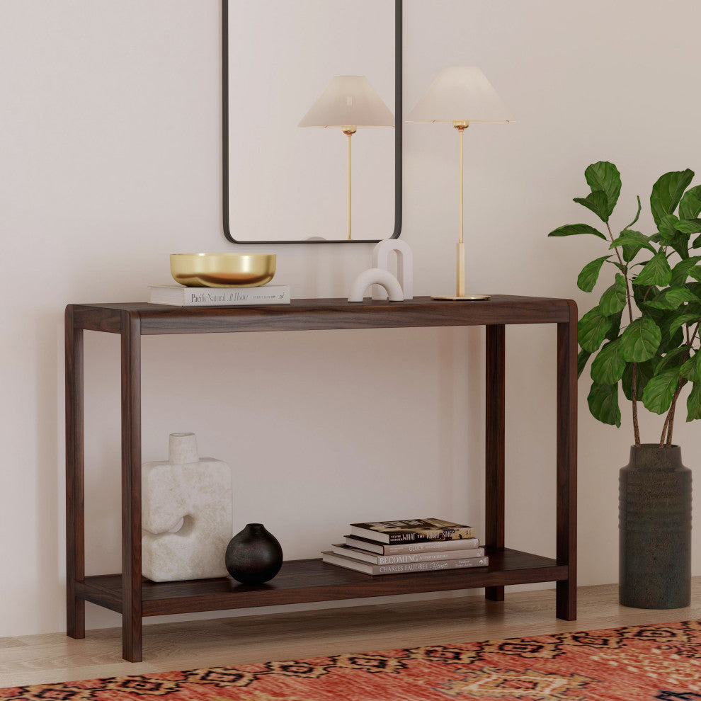 Hanover 48" Walnut Console Table