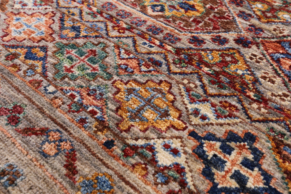 Khorjin Super Kazak Handmade Rug 5' 1" X 6' 8" Q10767