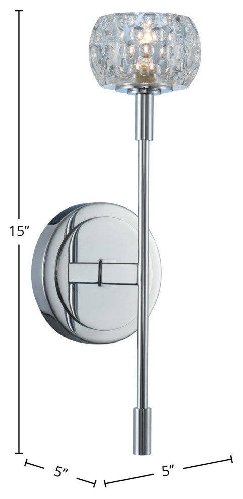 Mae 1 Light Wall Sconce