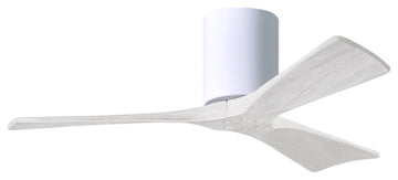 Irene-3H 42" Ceiling Fan, Gloss White/Matte White