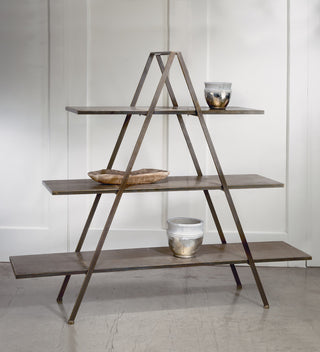 3 Tier A-Frame Display Shelf