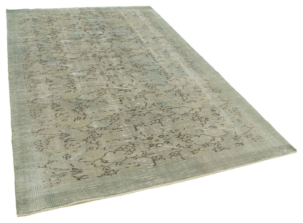Rug N Carpet - Handwoven Oriental 5' 9" x 9' 1" Antique Overdyed Area Rug