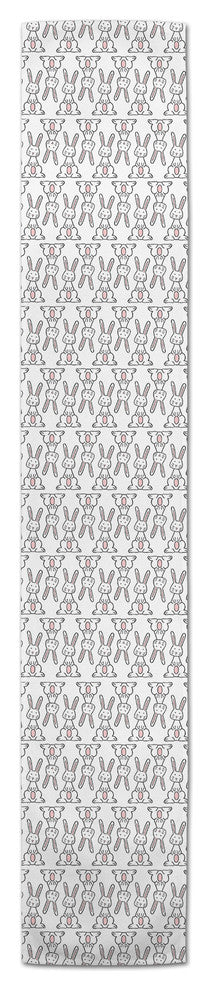 Bunny Pattern 16x90 Table Runner