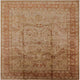 Ahgly Company Indoor Square Mid-Century Modern Area Rugs, 4' Square