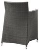 Brown White Junction 3 Piece Outdoor Patio Dining Set