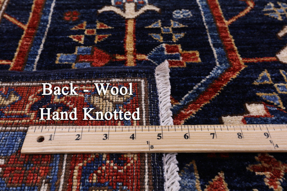 8' 11" X 17' 6" Hand Knotted Persian Fine Serapi Rug - Q12872