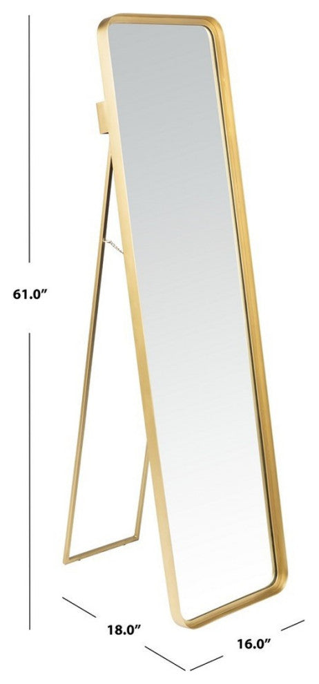 Safavieh Lerna Mirror, Brass