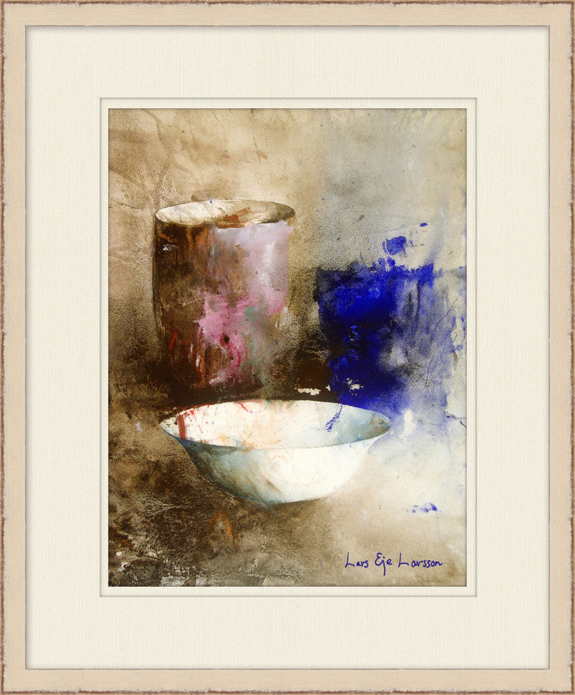 Watercolor Dishes 6, Giclee Reproduction Artwork