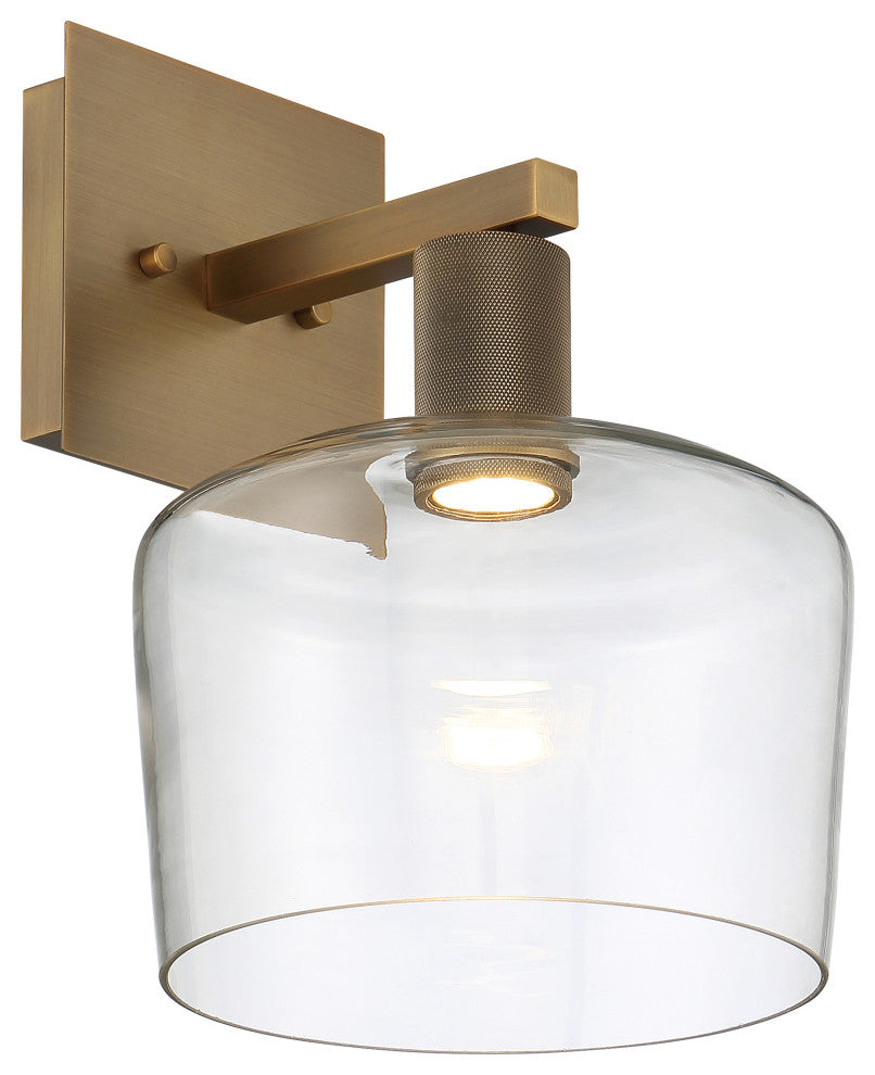 Access Lighting 63144LEDD/CLR Port Nine 12" Tall LED Wall Sconce - Antique