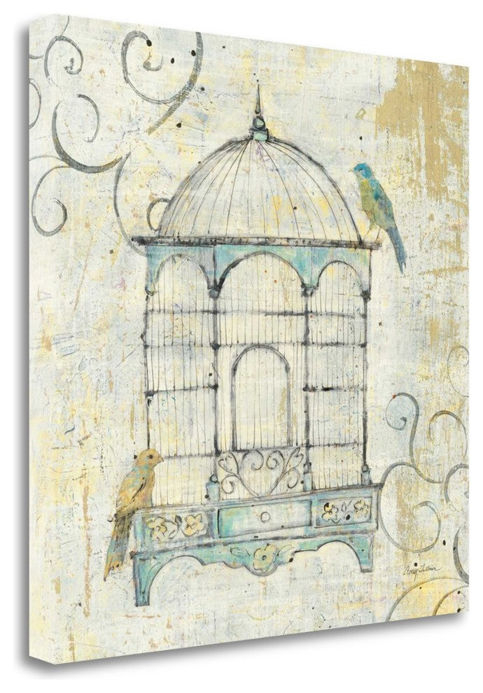 "Bird Cage IV" By Avery Tillmon, Giclee Print on Gallery Wrap Canvas