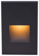 WAC Lighting LED 12V LED Me Vertical Step And Wall Light, Black