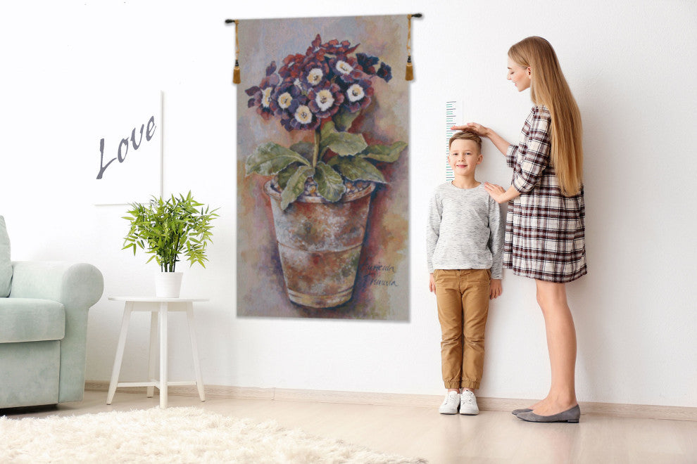 Primula Belgian Wall Tapestry